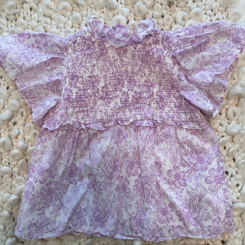 Janie and Jack floral top